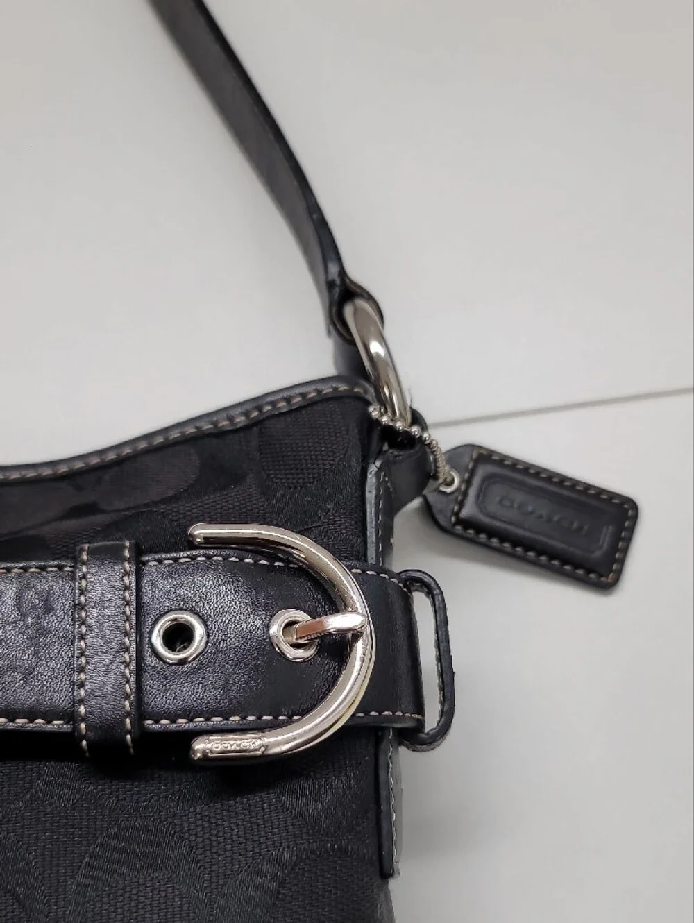 Coach Soho Signature Buckle Shoulder Bag
